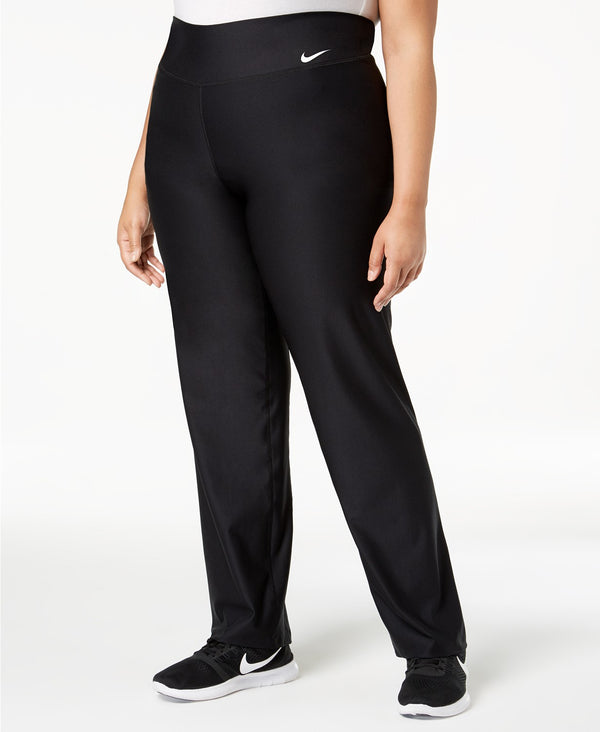 Nike Womens Plus Size Power Dri-Fit Pants Black 1X