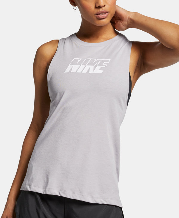 Nike Womens Dri Fit Logo Training Tank Top