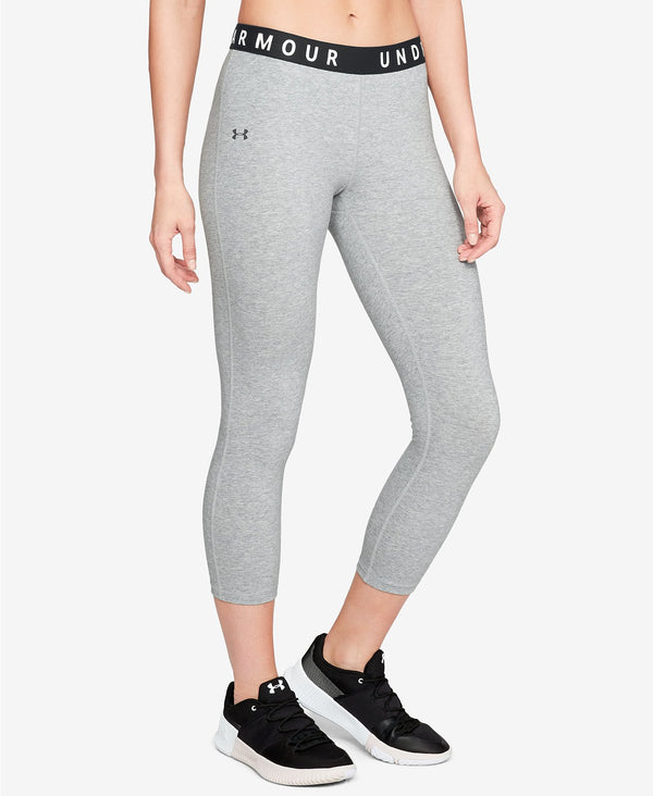 Under Armour Womens Favorites French Terry Cropped Leggings