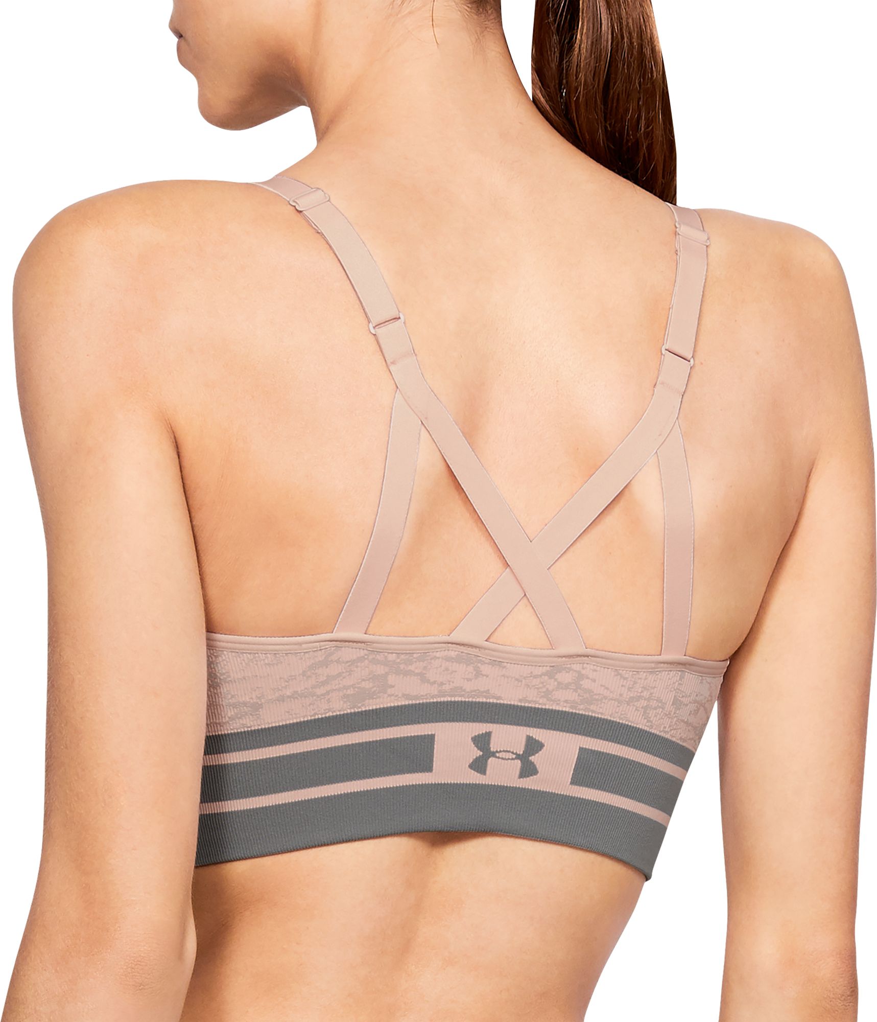 Under Armour Womens Seamless Jacquard Low Support Sports Bra