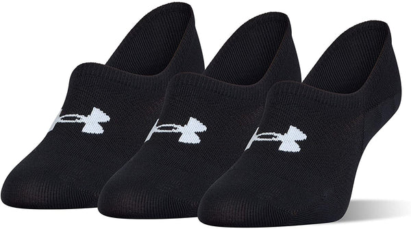 Under Armour Womens Essential Ultra Liner Socks Black OS
