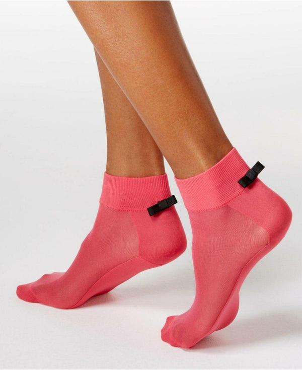 Kate Spade New York Womens Sheer Top Ankle Socks