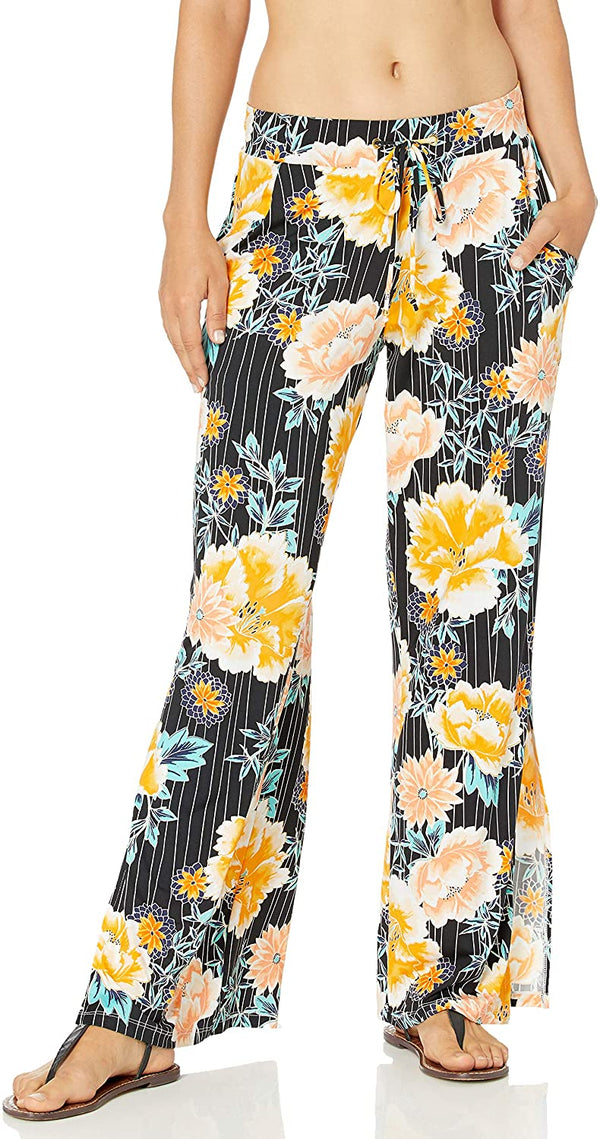 Bar lll Womens Floral Stripe Printed Cover-up Pants 9MBBS70M-MULTI