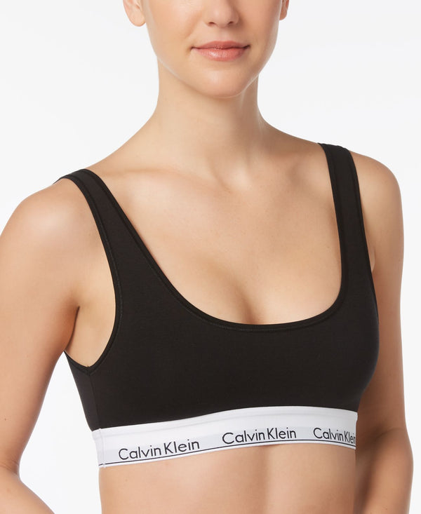 Calvin Klein Womens Logo Band Bralette
