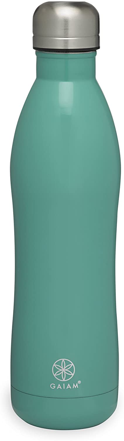 Gaiam Womens Stainless Steel 17 Oz Bottle Color Viridian