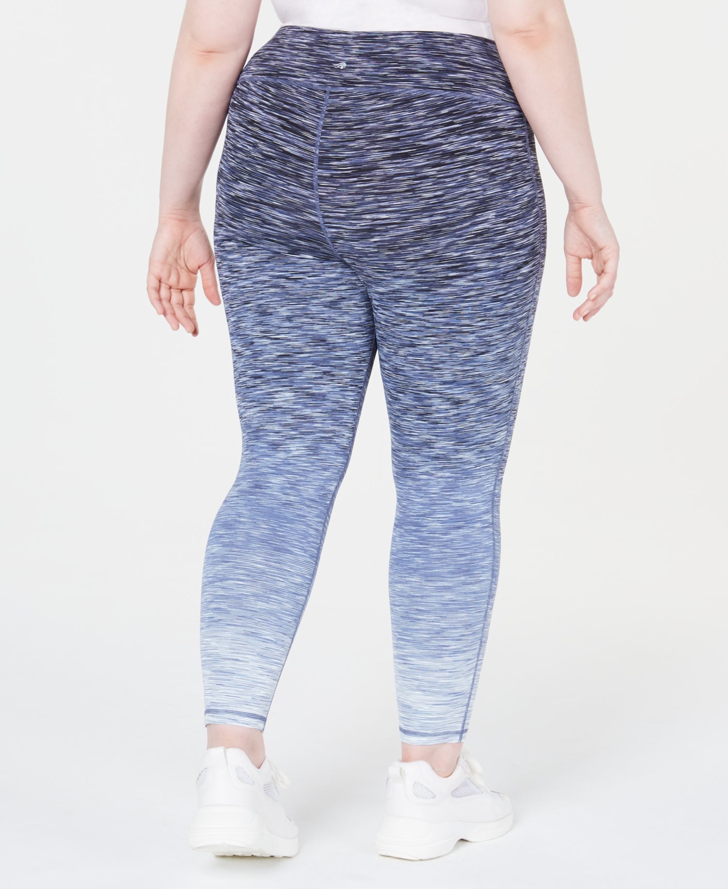 Ideology Womens Plus Size Ombré Space Dyed Leggings