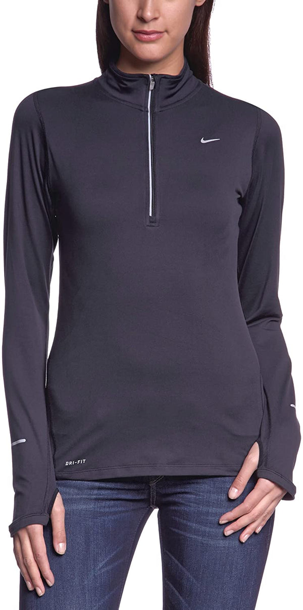 Nike Womens Element Dri Fit Half Zip Pullover