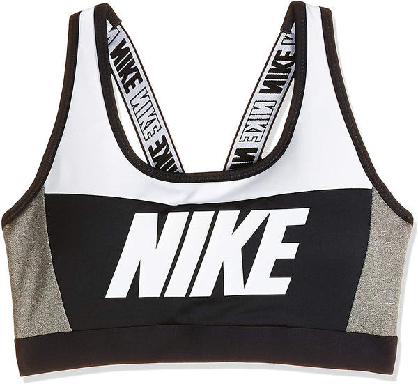 Nike Womens Colorblocked V Back Medium Support Sports Bra