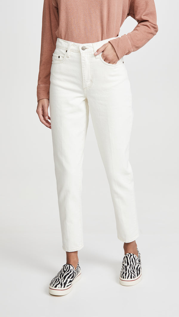 Nobody Womens Cult Skinny Ankle Jeans Color White