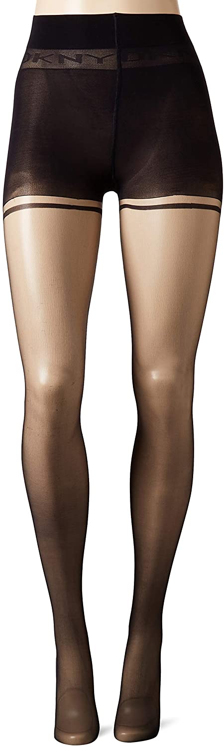 DKNY Womens Essential Ease Technology Sheer Tights Color Navy Ii