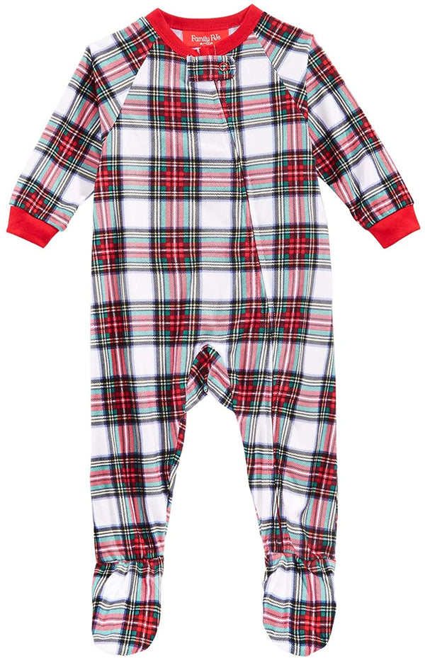 Family Pajamas Unisex Baby Matching Stewart Plaid Footed Pajama Color Stewart Pl