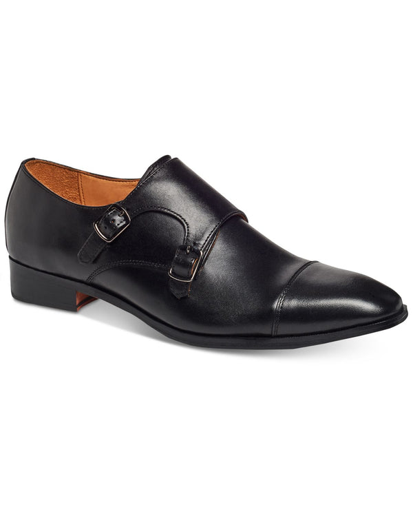 Carlos by Carlos Santana Mens Passion Double Monk-Strap Loafers