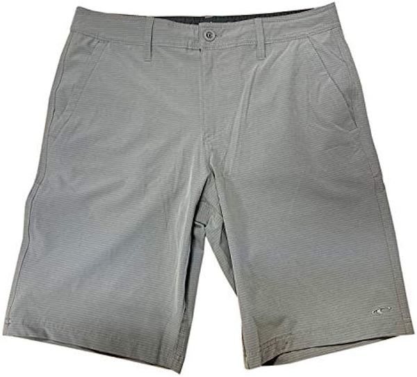 O'Neill Mens Quick Drying Hybrid Shorts Light Grey 38