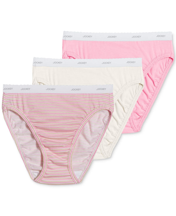 Jockey Womens Classics French Cut Underwear 3 Pack,8