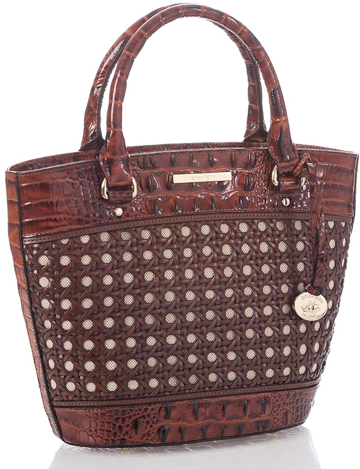 Bravado Womens Small Bowie Lima Leather Satchel Handbag