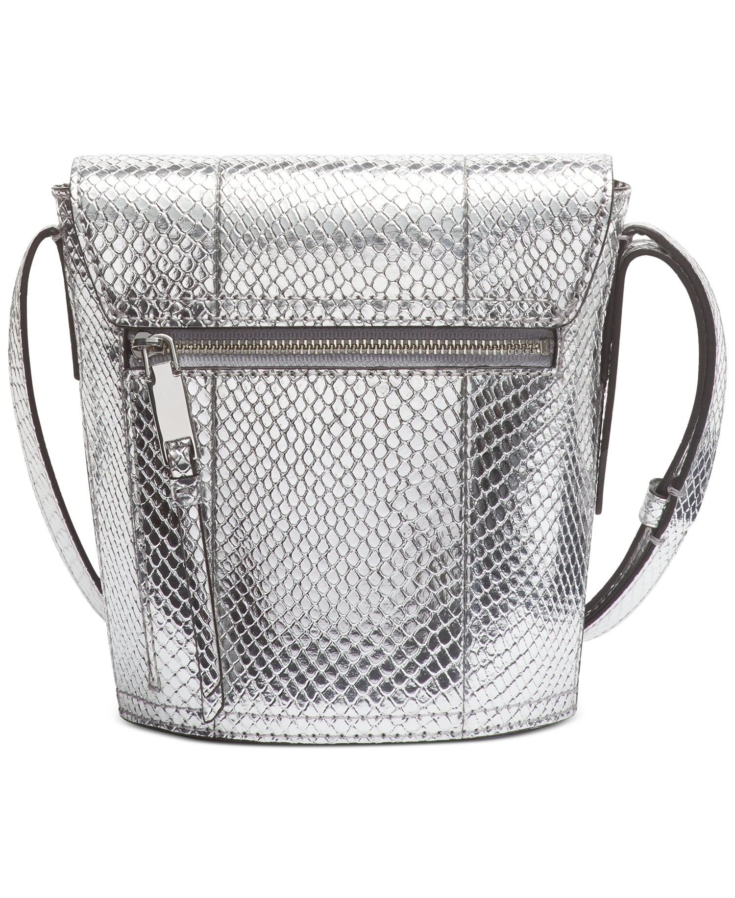 Calvin Klein Womens Lock Mini Bucket Bag