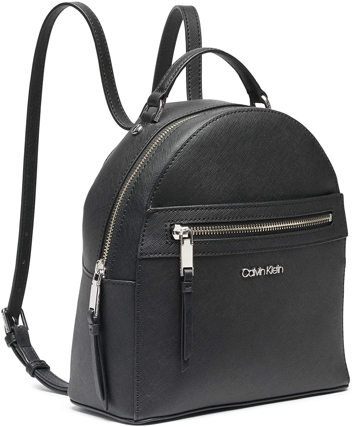 Calvin Klein Womens Mercy Leather Backpack