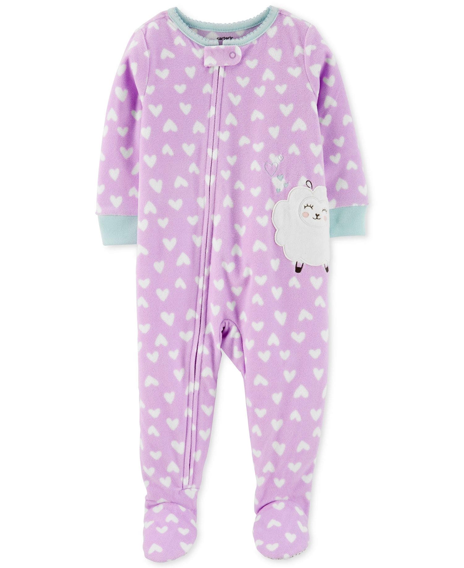 allbrand365 Designer Baby Girls Footed Sheep Pajamas