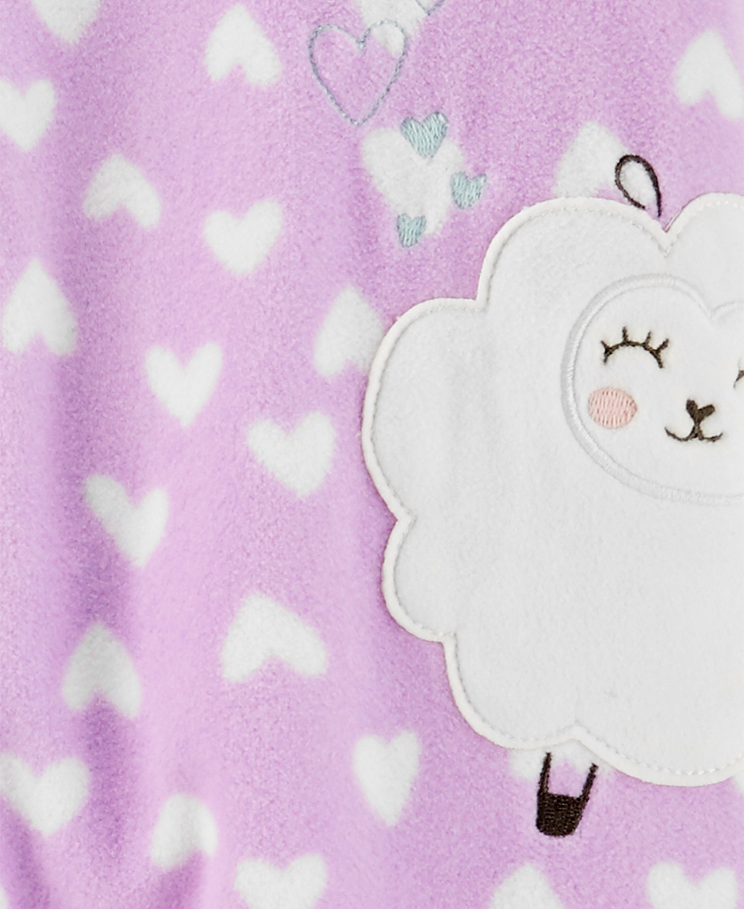 allbrand365 Designer Baby Girls Footed Sheep Pajamas
