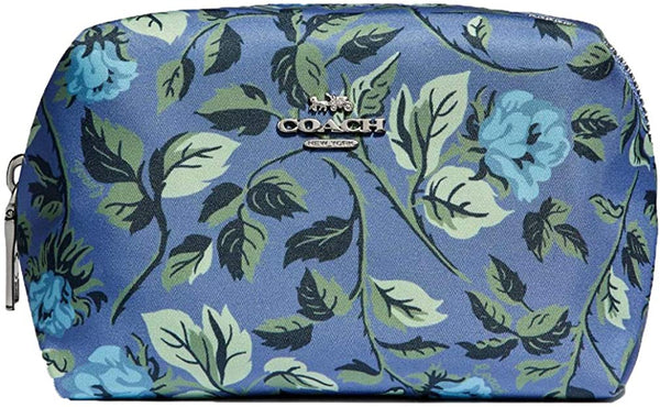 COACH Womens Floral Print Cosmatic Case
