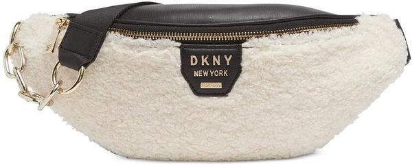 DKNY Womens Sherpa Item Belt Bag