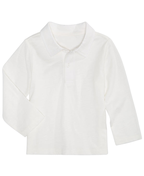 First Impressions Infant Boys Brings Him A Comfy Classic With This Cotton Polo Shirt