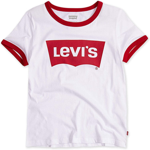 Levi's Toddler Girls Retro Ringer Cotton T-shirt