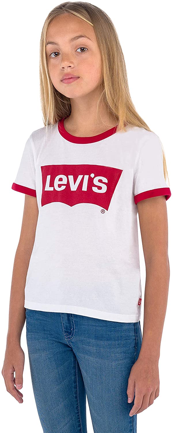 Levi's Toddler Girls Retro Ringer Cotton T-shirt