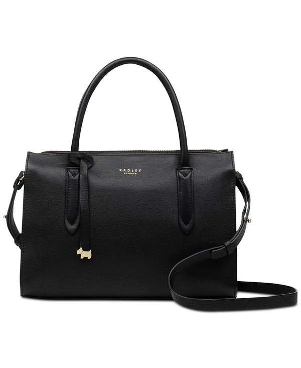 Radley London Womens Zip Top Convertible Leather Bag