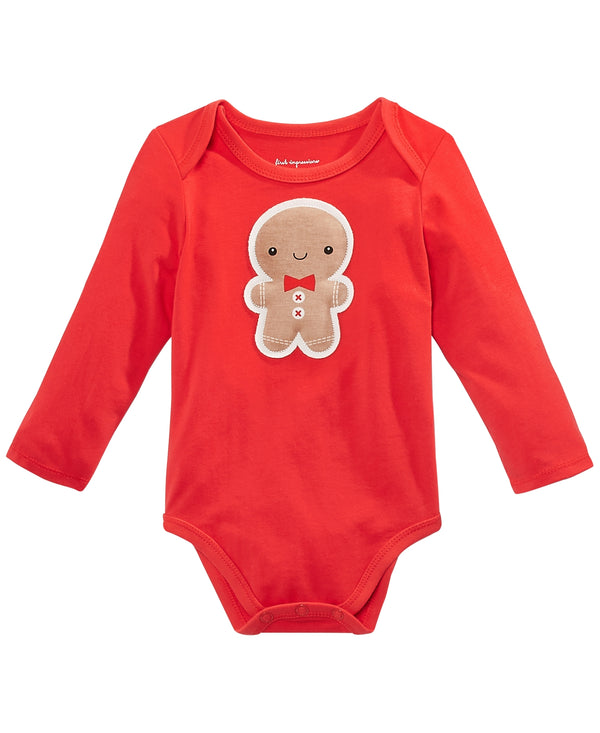 First Impressions Infant Boys Gingerbread Bodysuit
