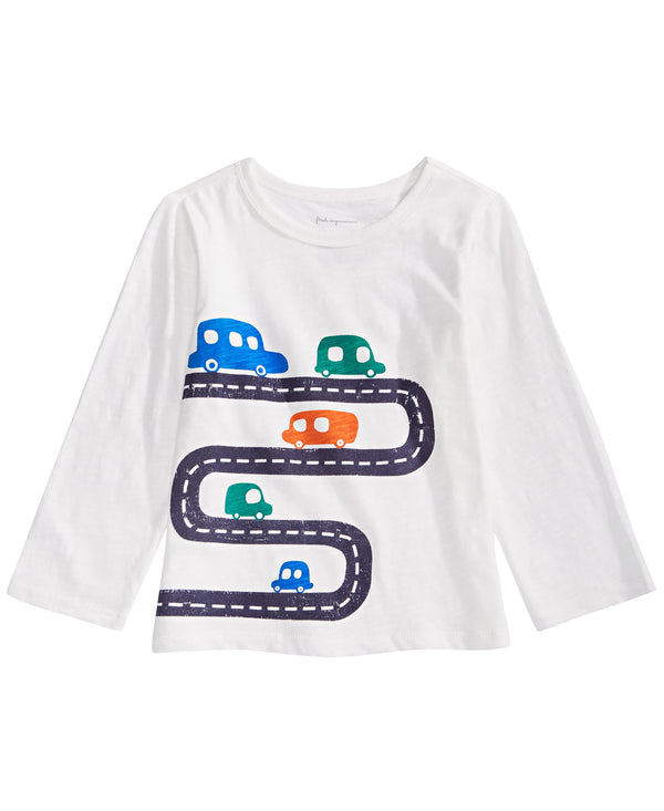 First Impressions Infant Boys Cars Print Cotton T-Shirt