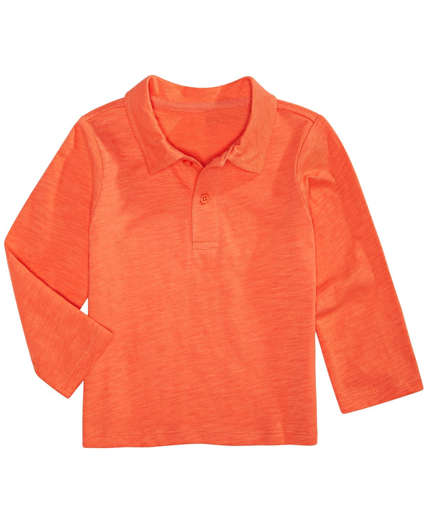 First Impressions Infant Boys Brings Him A Comfy Classic With This Cotton Polo Shirt