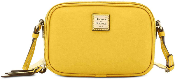 Dooney & Bourke Womens Saffiano Leather Sawyer Crossbody