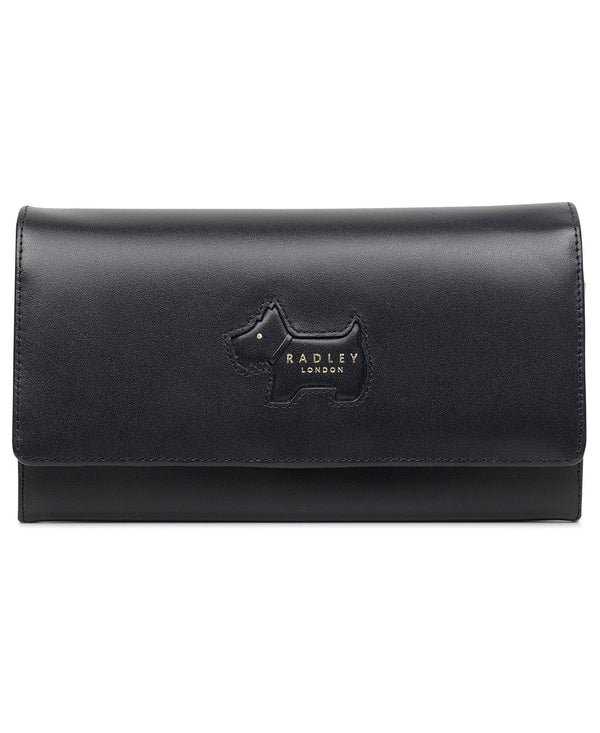RADLEY Womens Profile Dog Large Flapover Leather Wallet