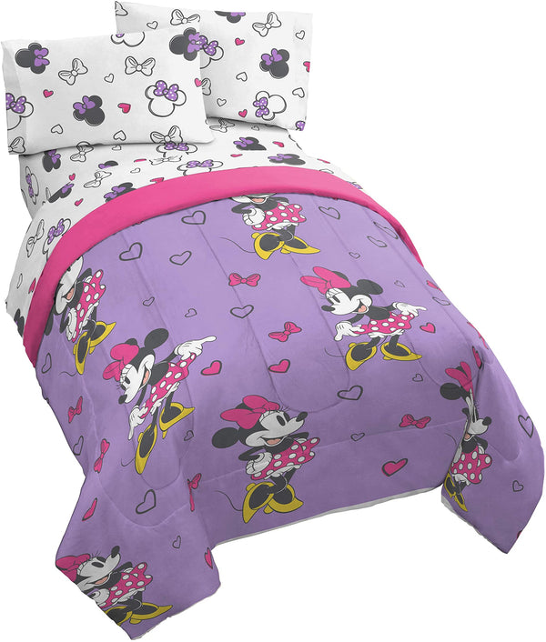 Disney Bedding Minnie Mouse Love Bedding Comforter