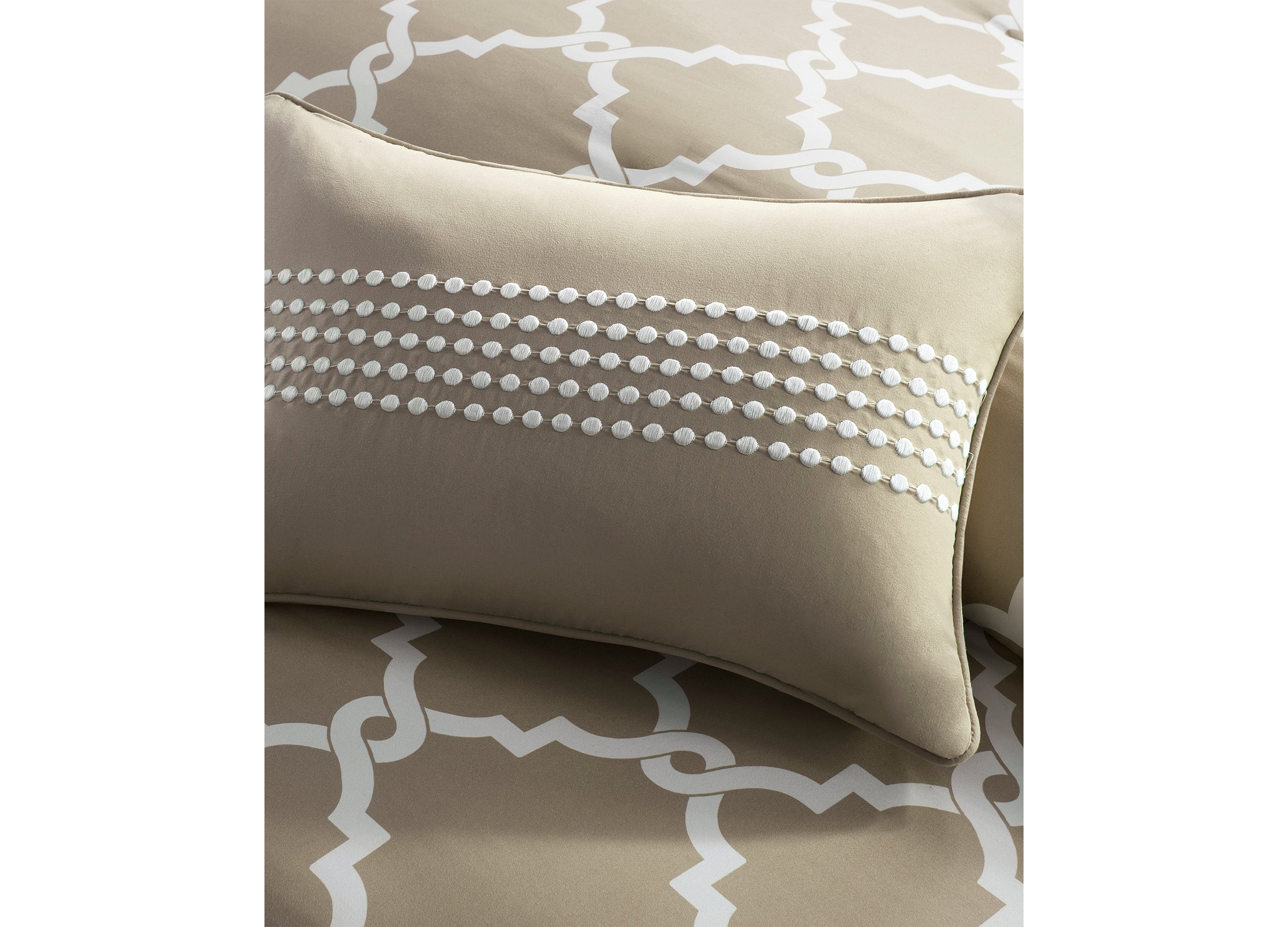 Madison Park Bedding Essentials Merritt Reversible 9 Pieces Comforter Set
