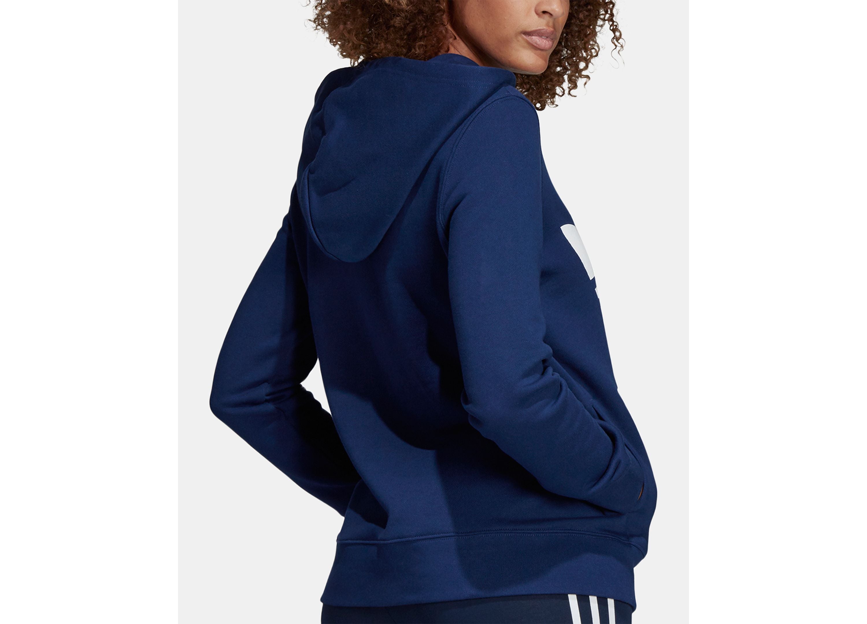 Adidas Womens Trefoil Hooded Sweatshirt
