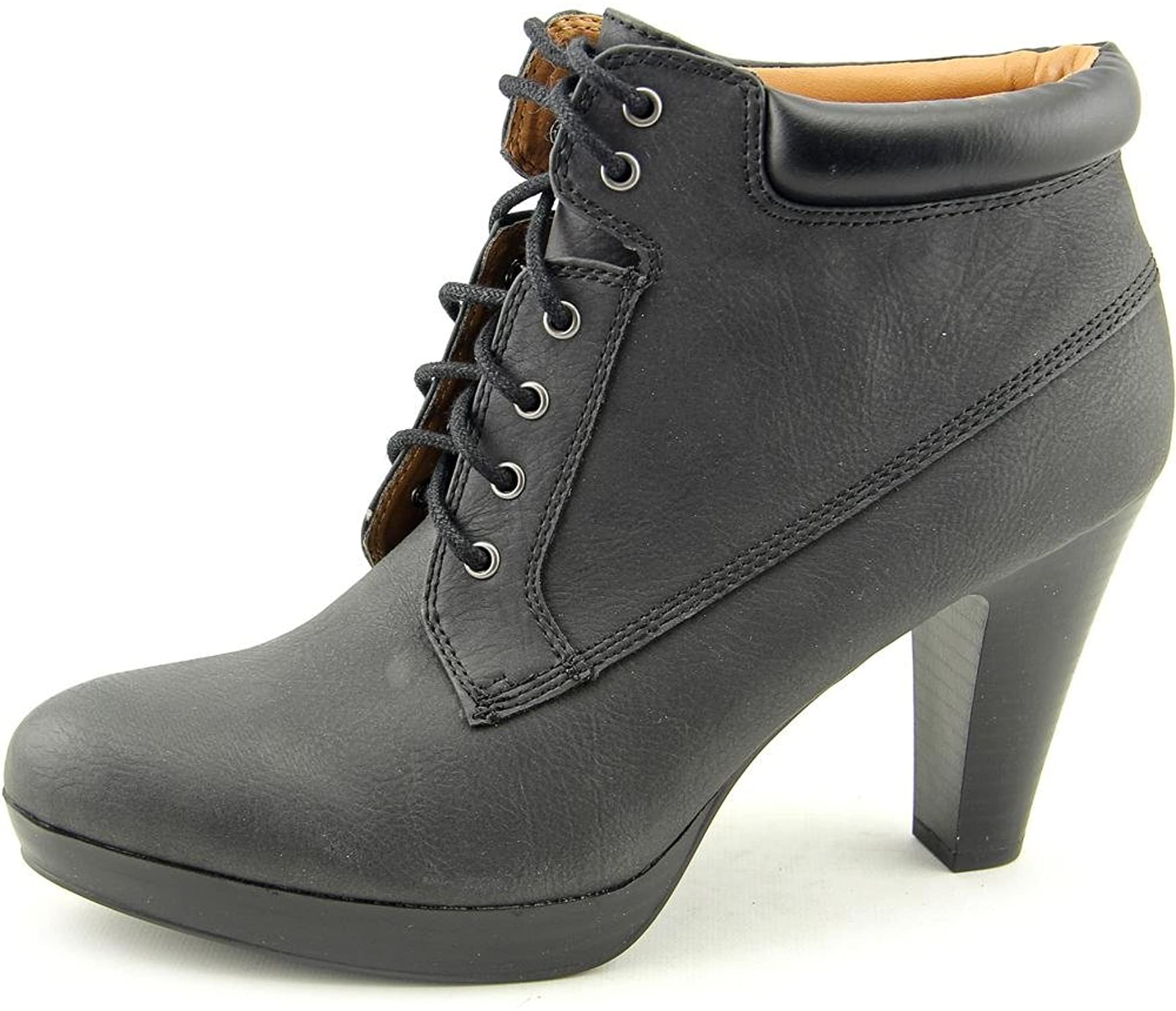 American Living Womens Lace up Platform Booties