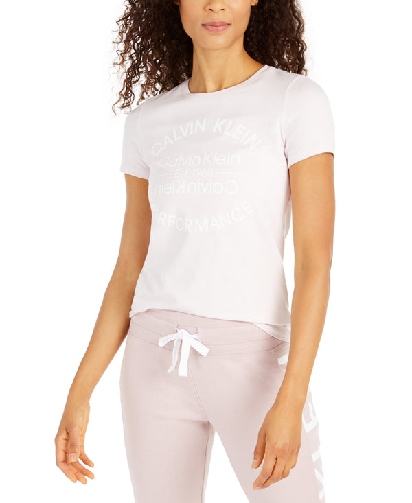 Calvin Klein Womens Performance Logo T-Shirt