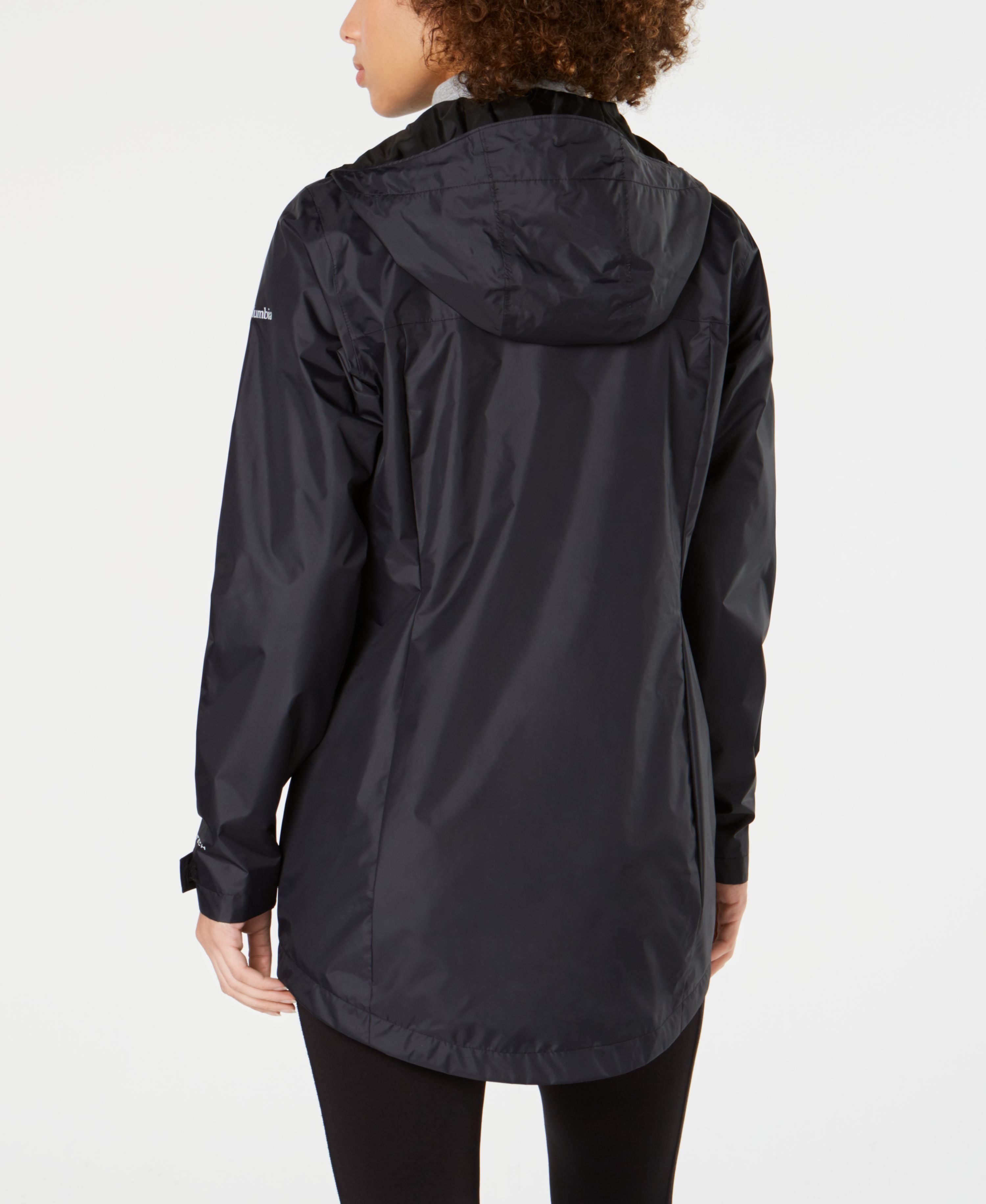 Columbia Womens Switchback Waterproof Packable Rain Jacket Color Black