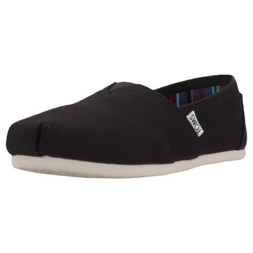 TOMS Womens Classic Ankle High Canvas Flat Shoe