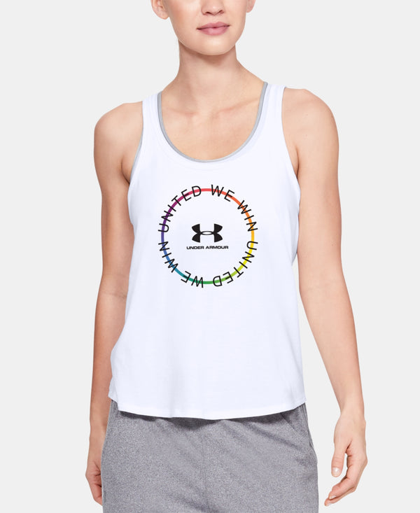 Under Armour Womens Pride Graphic Racerback Tank Top