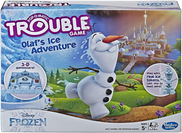 Trouble Game Olaf's Ice Adventure