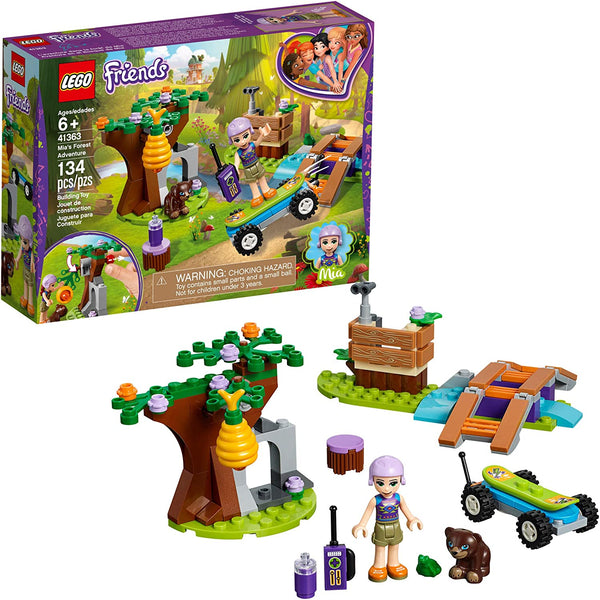 LEGO Aged 6 Plus Friends Mias Forest Adventure Toy Of 134 Piece Sets