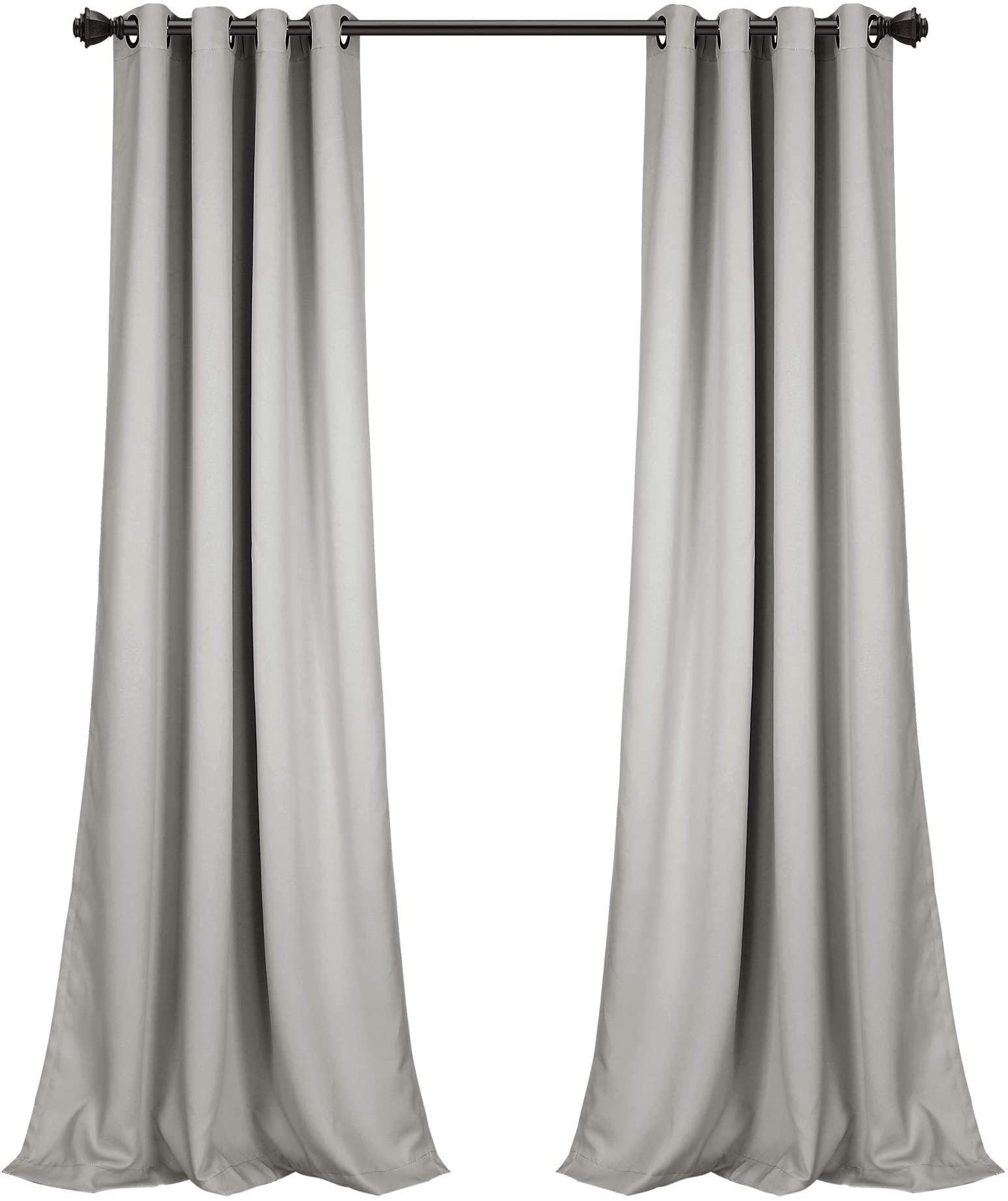 Lush Decor Curtains Grommet With Insulated Blackout Lining Window Panel