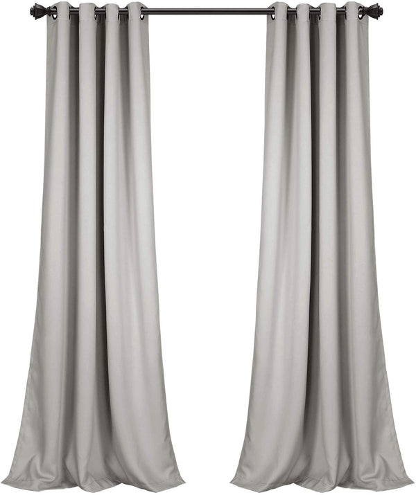 Lush Decor Curtains Grommet With Insulated Blackout Lining Window Panel