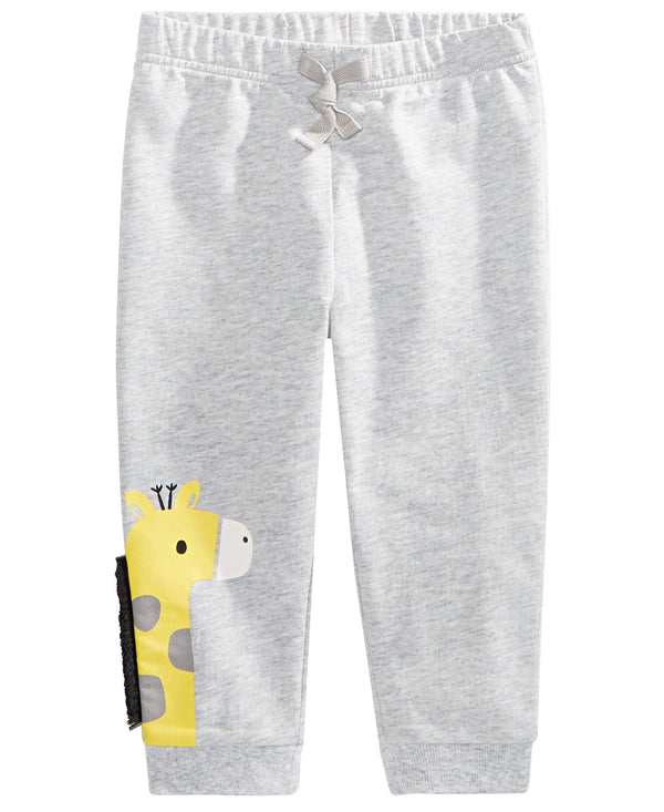 First Impressions Toddler Boys Giraffe Joggers,Gray,4T