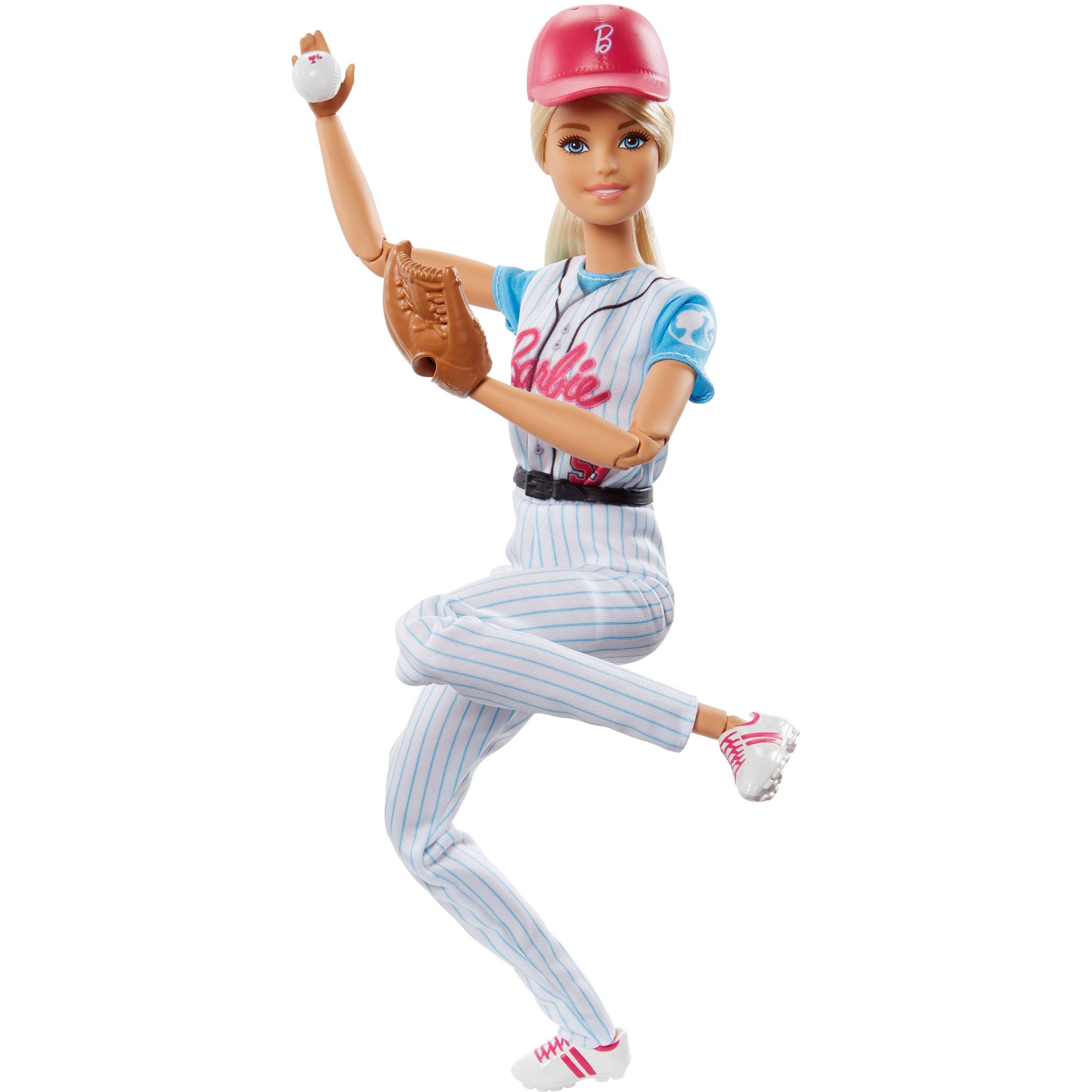 Barbie Aged 3 Plus Baseball Player Doll