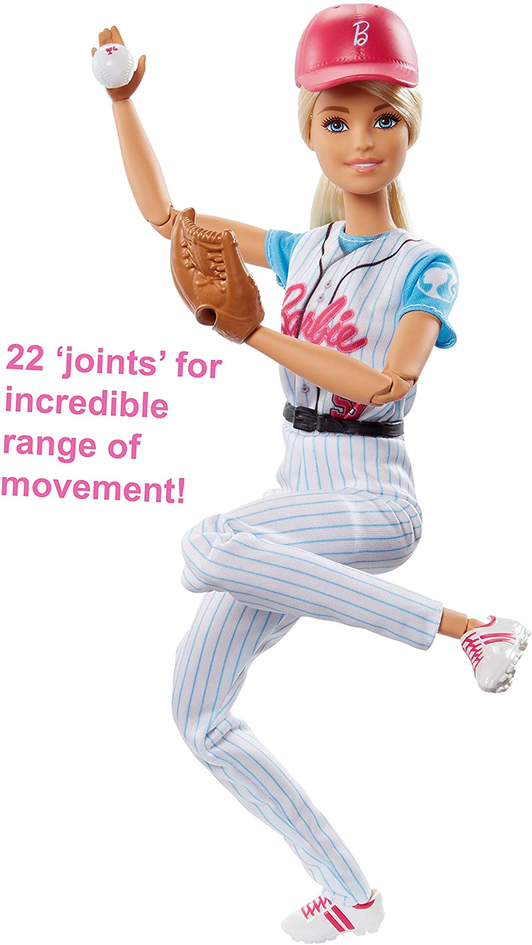 Barbie Aged 3 Plus Baseball Player Doll