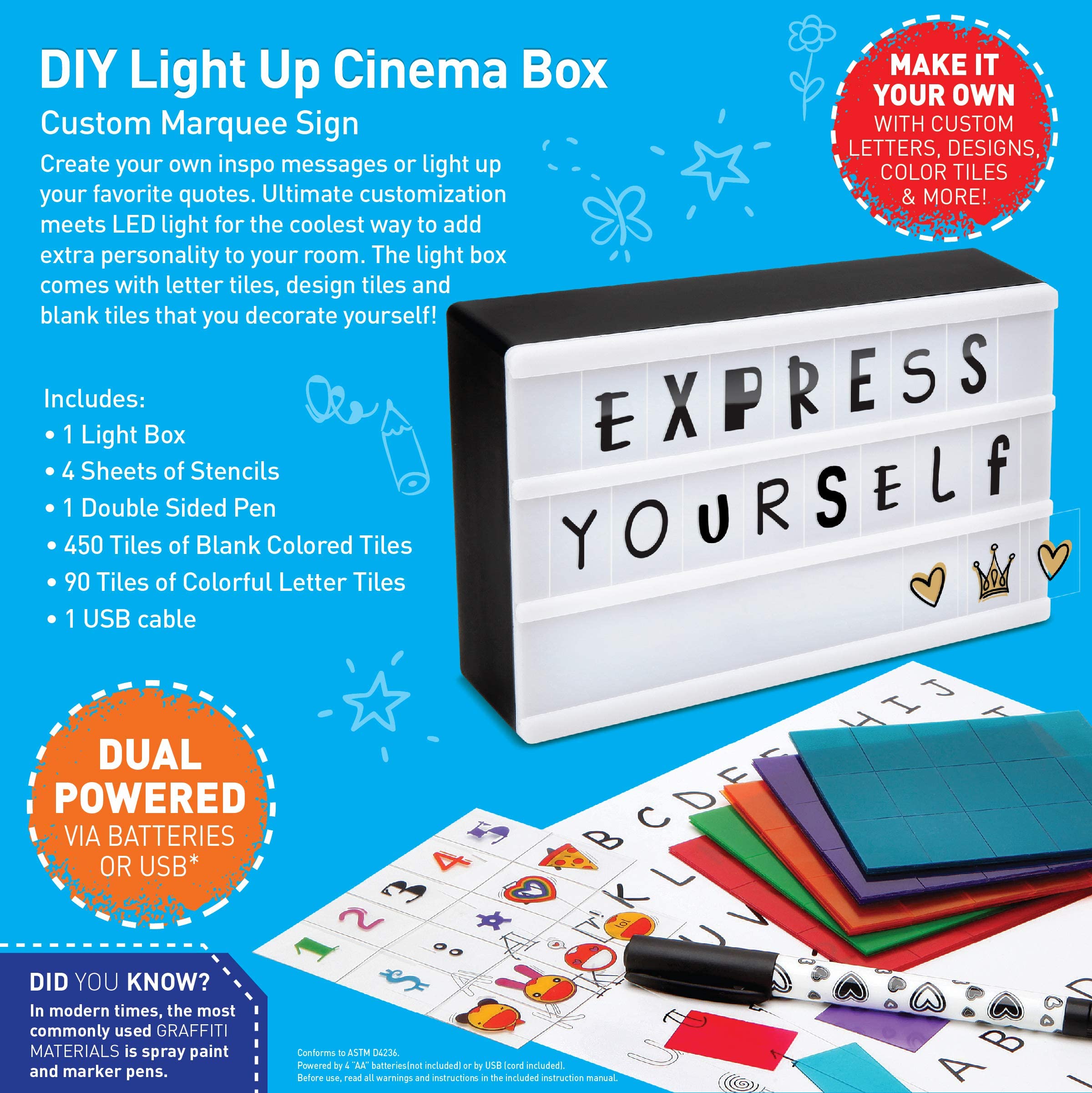 Discovery Kids DIY Light up Cinema Box
